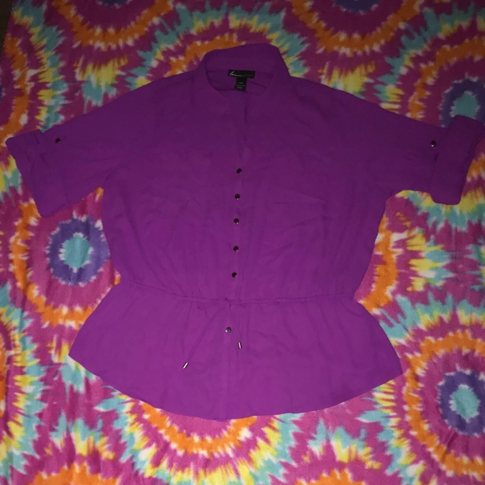 Lane Bryant button up shirt